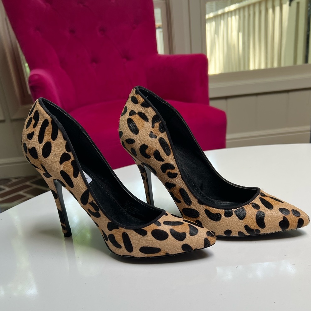 Steve Madden leopard Galleryl Pumps